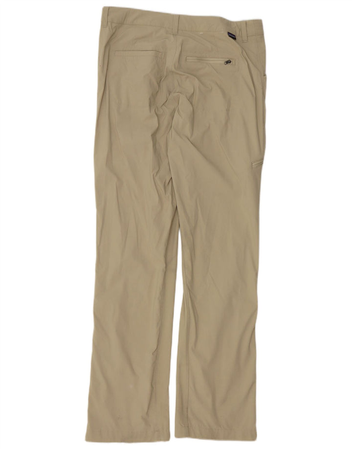 PATAGONIA Womens Straight Cargo Trousers US 6 Medium W32 L32 Beige Nylon
