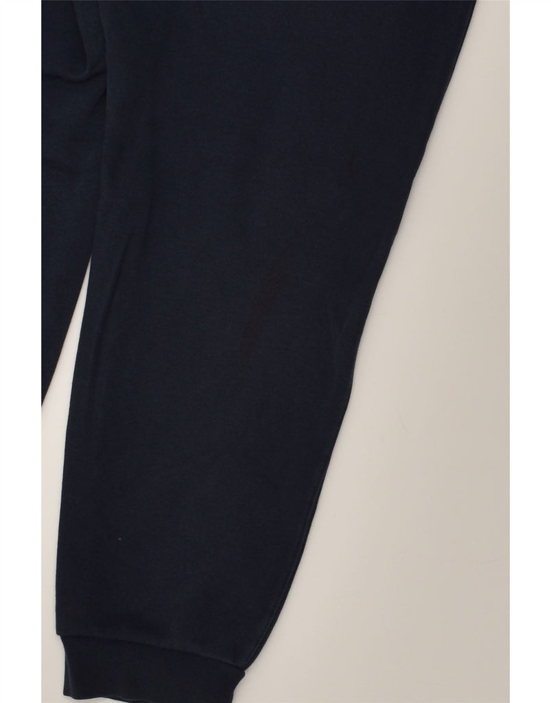 NIKE Mens Tracksuit Trousers Joggers Medium Navy Blue Cotton | Vintage Nike | Thrift | Second-Hand Nike | Used Clothing | Messina Hembry 