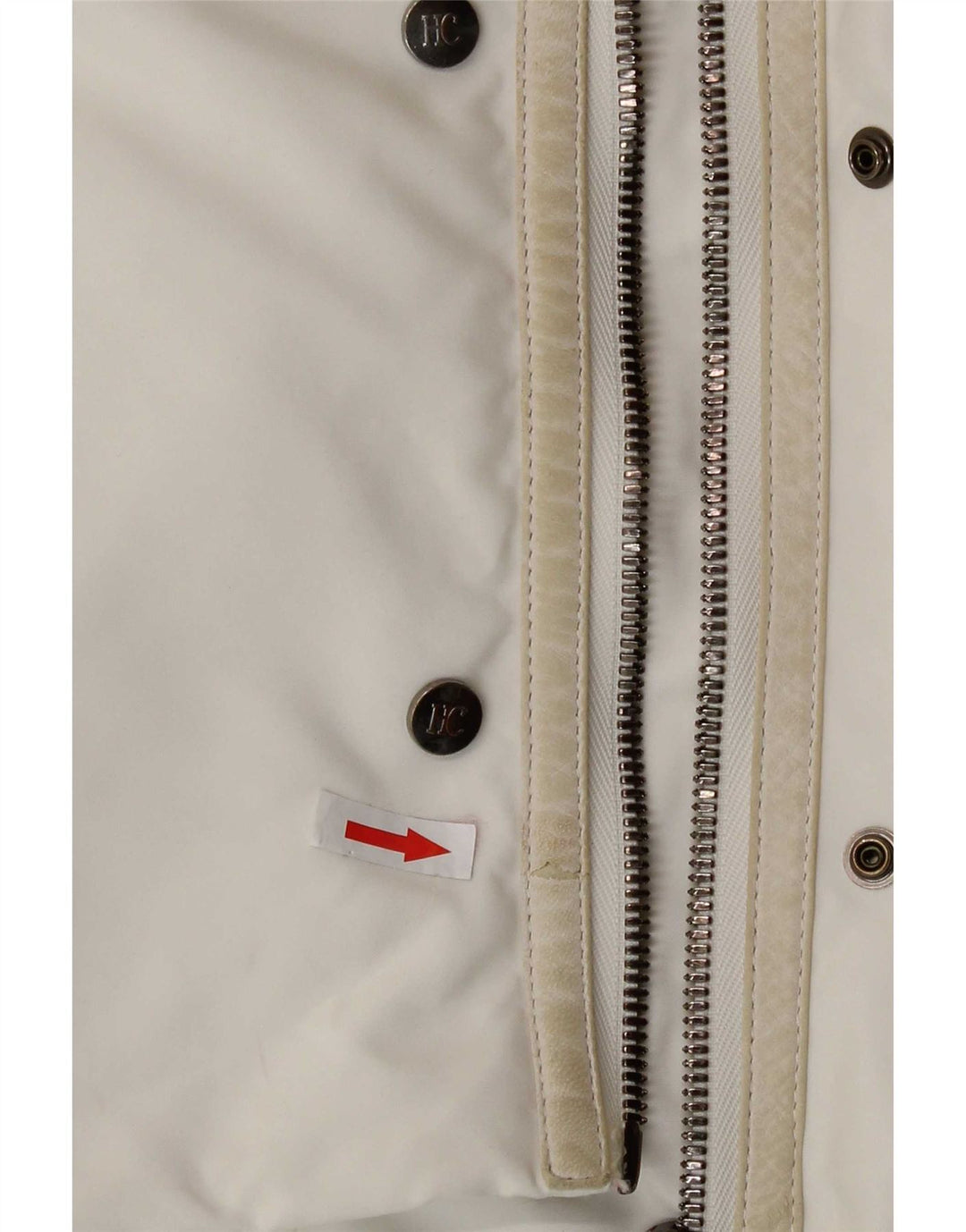 Henry Cottons Womens Utility Jacket IT 46 Large White Polyester