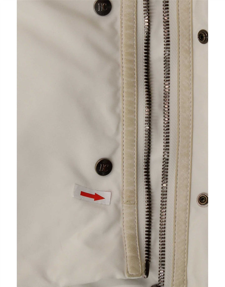 Henry Cottons Womens Utility Jacket IT 46 Large White Polyester
