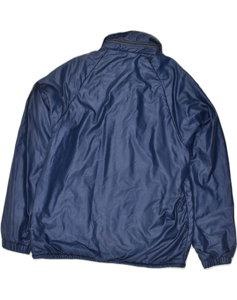 MARINA YACHTING Mens Rain Jacket UK 38 Medium Navy Blue Polyamide | Vintage Marina Yachting | Thrift | Second-Hand Marina Yachting | Used Clothing | Messina Hembry 