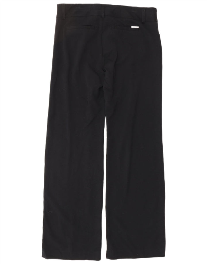 MICHAEL KORS Womens Straight Casual Trousers US 6 Medium W30 L32 Black