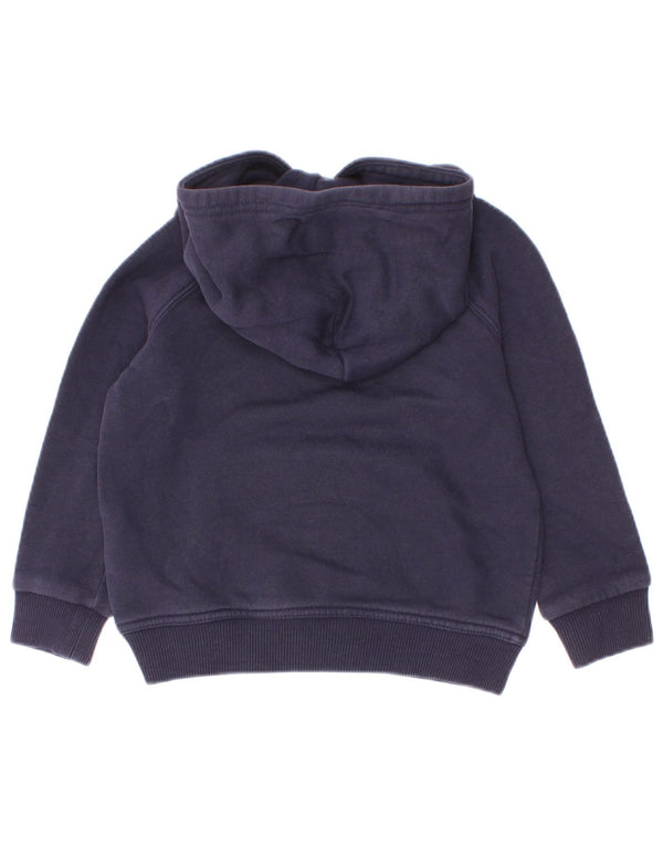 Gant Baby Boys Graphic Hoodie Jumper 18-24 Months Navy Blue Cotton