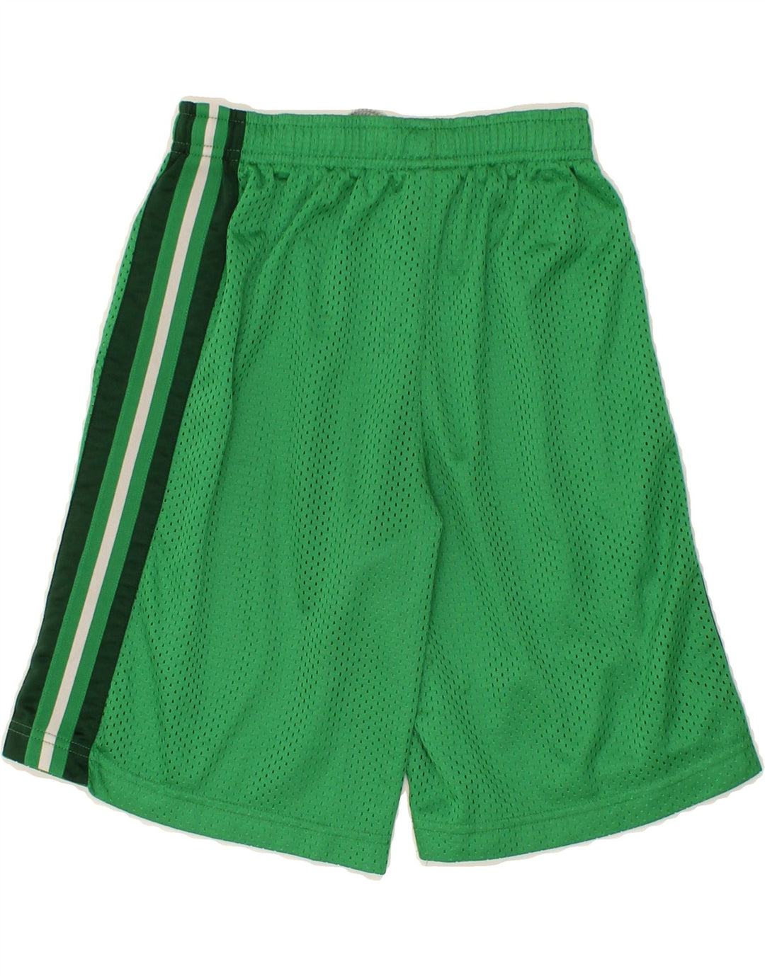 NIKE Boys Sport Shorts 7-8 Years W24 L8 Green Polyester Vintage Nike and Second-Hand Nike from Messina Hembry 
