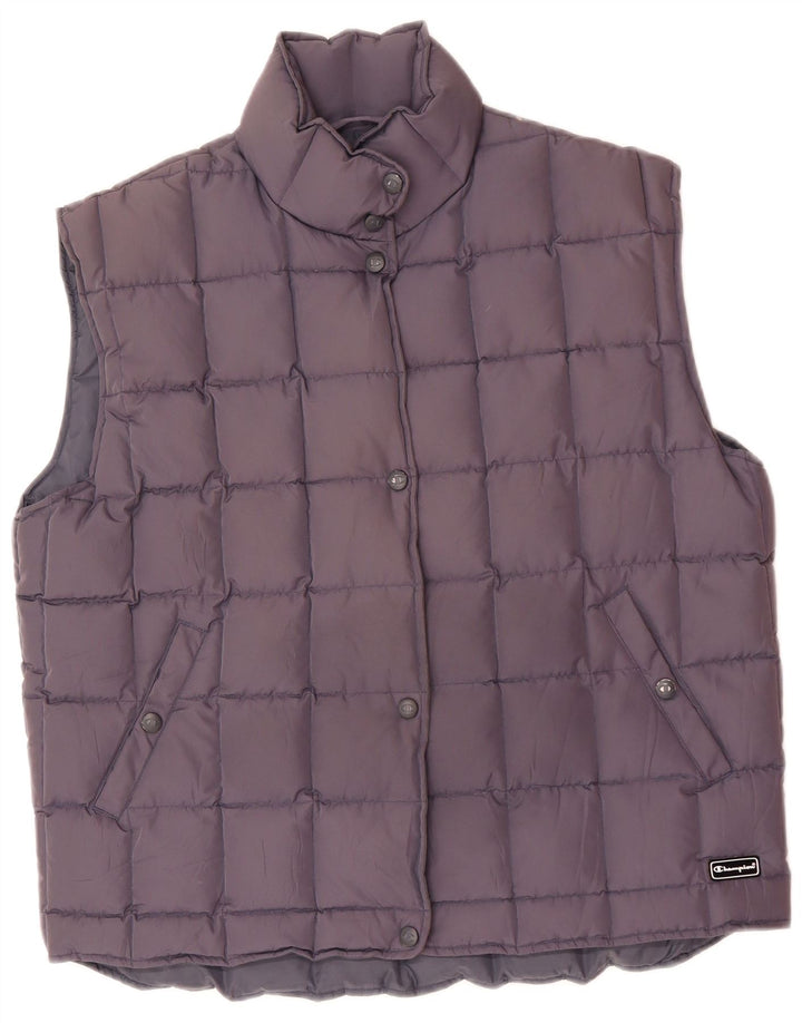 Champion Womens Padded Gilet UK 18 XL Grey Polyester