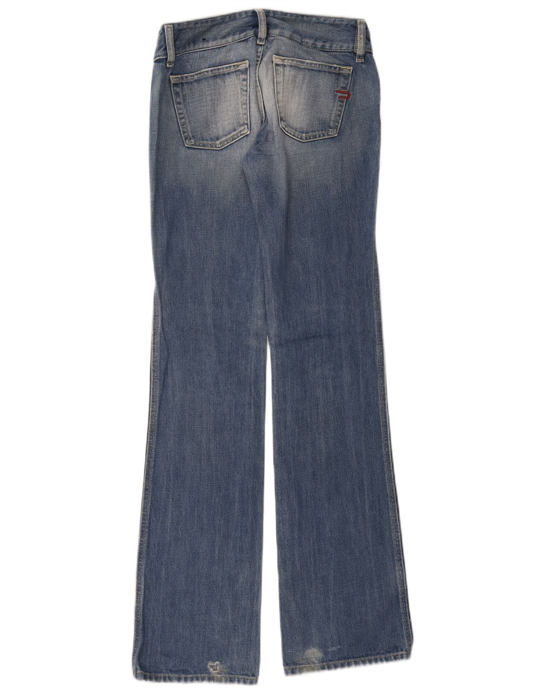 Diesel Womens Bootcut Jeans W26 L33 Blue Cotton