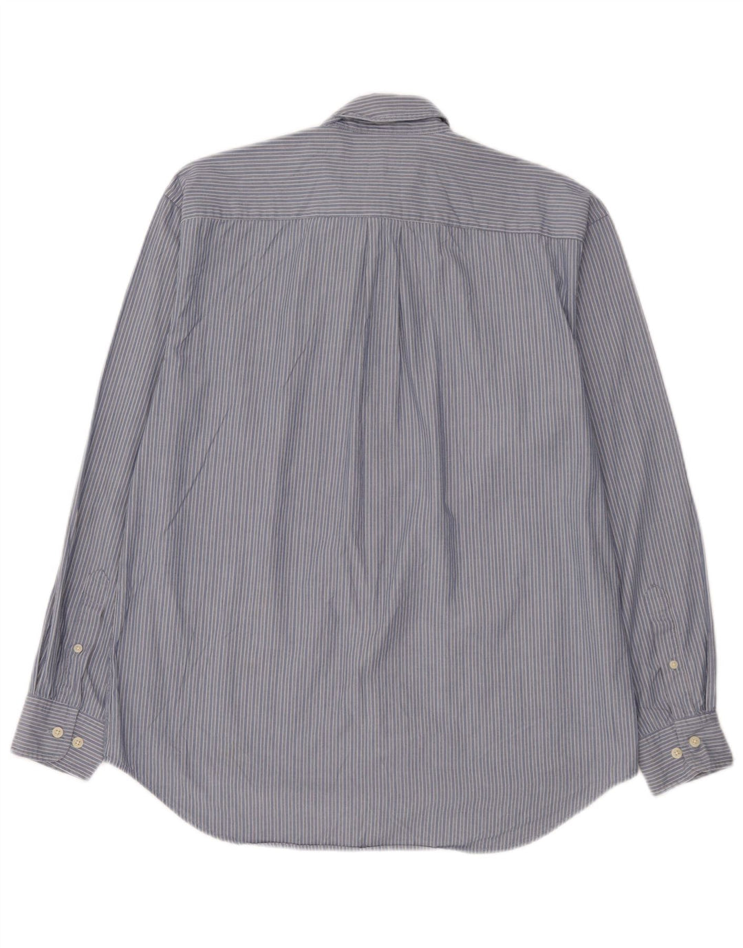 Gap Mens Loose Fit Shirt Small Blue Pinstripe Cotton