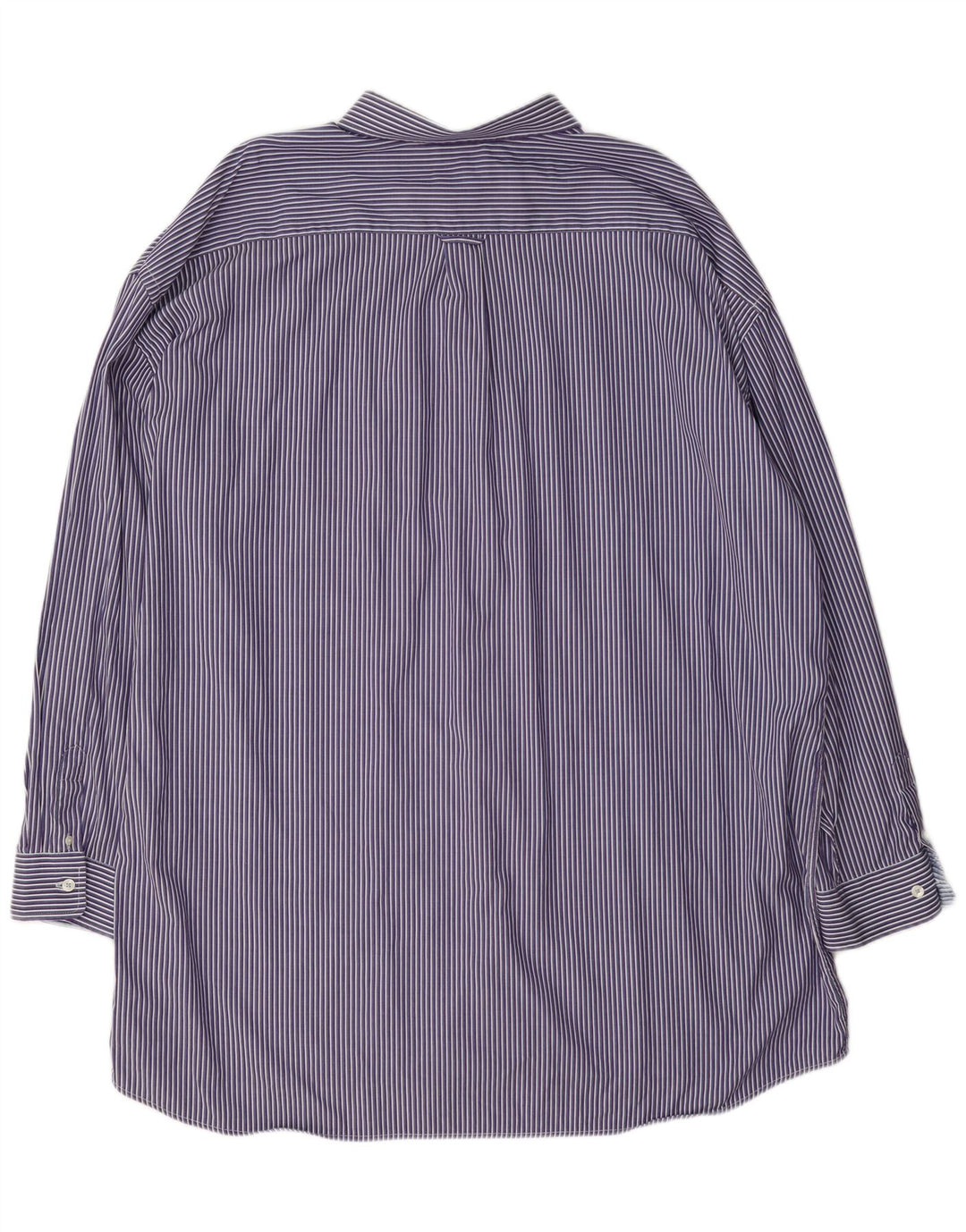 Gant Mens Regular Fit Shirt 4XL Purple Striped Cotton
