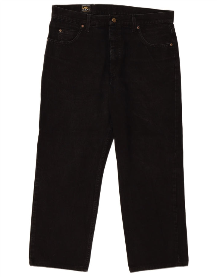 Lee Mens Straight Jeans W36 L27 Black