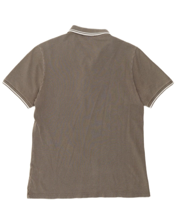 Fred Perry Mens Polo Shirt Medium Grey Cotton
