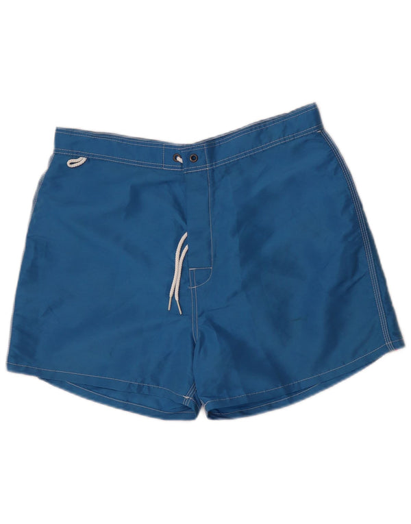 Sundek Mens Swimming Shorts Medium Blue Nylon Sports
