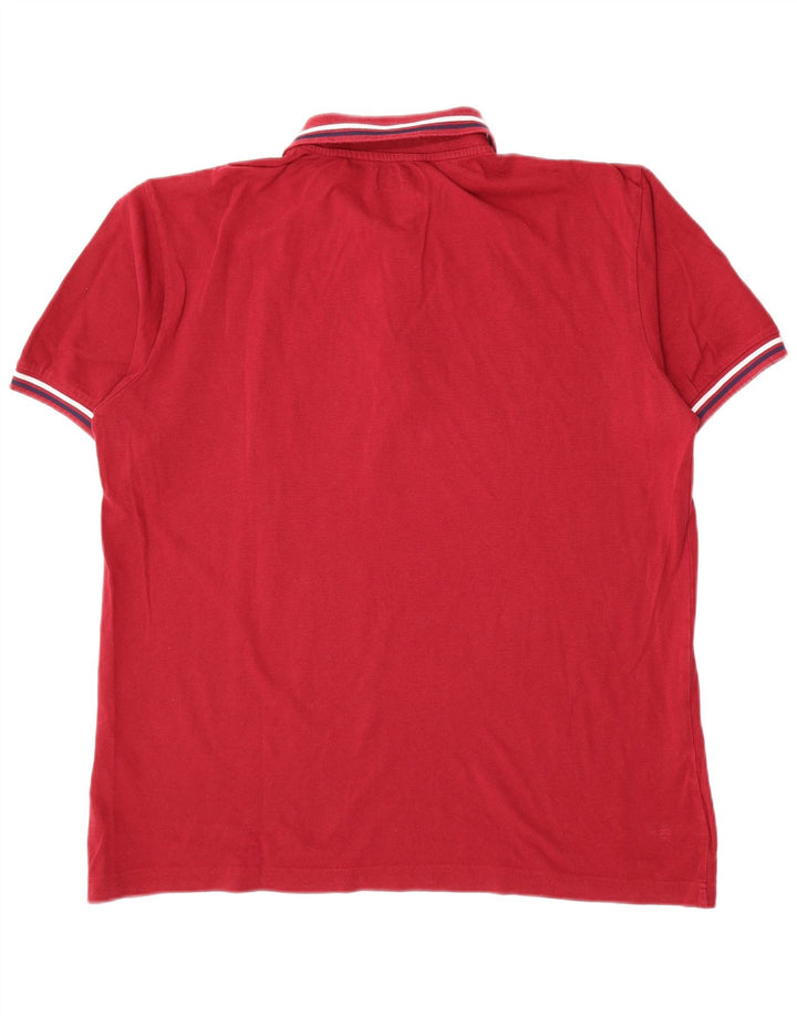 Kappa Mens Polo Shirt 2XL Red