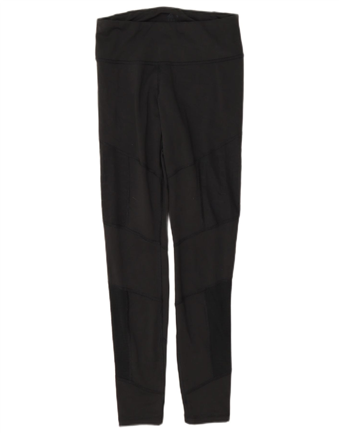 Reebok Womens Leggings UK 8/10 Small Black Polyester