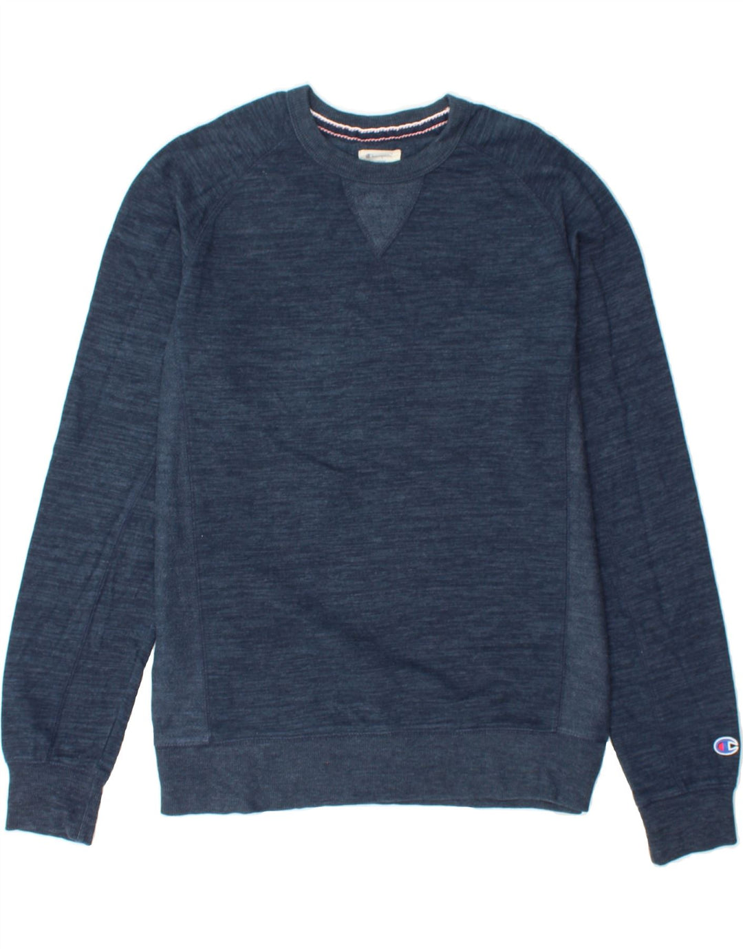 CHAMPION Mens Sweatshirt Jumper Small Navy Blue Cotton Vintage Champion and Second-Hand Champion from Messina Hembry 