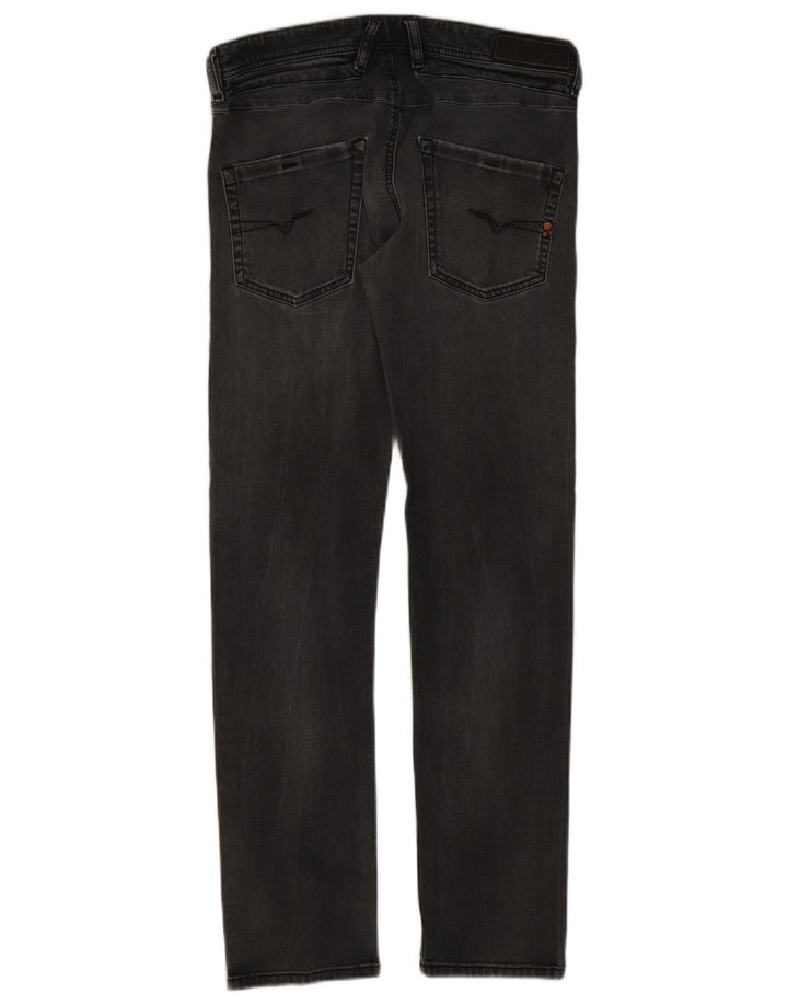 Diesel Womens Belther Regular Slim Jeans W30 L30 Grey Cotton