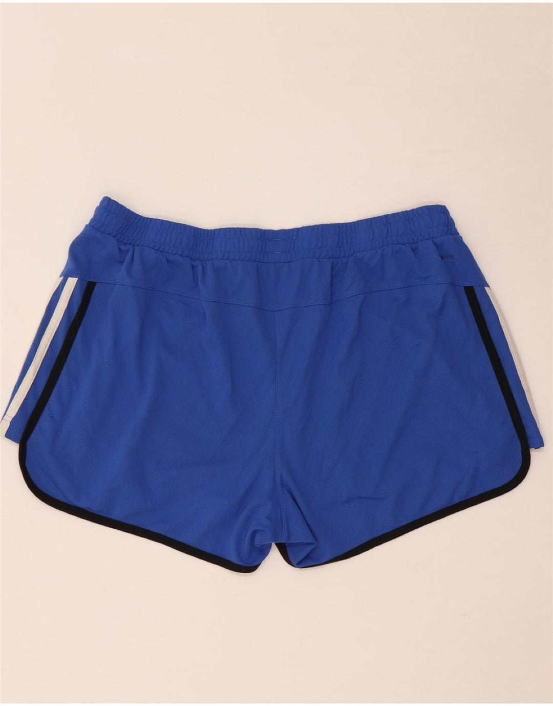 ADIDAS Womens Climalite Sport Shorts UK 20/22 XL  Blue Polyester