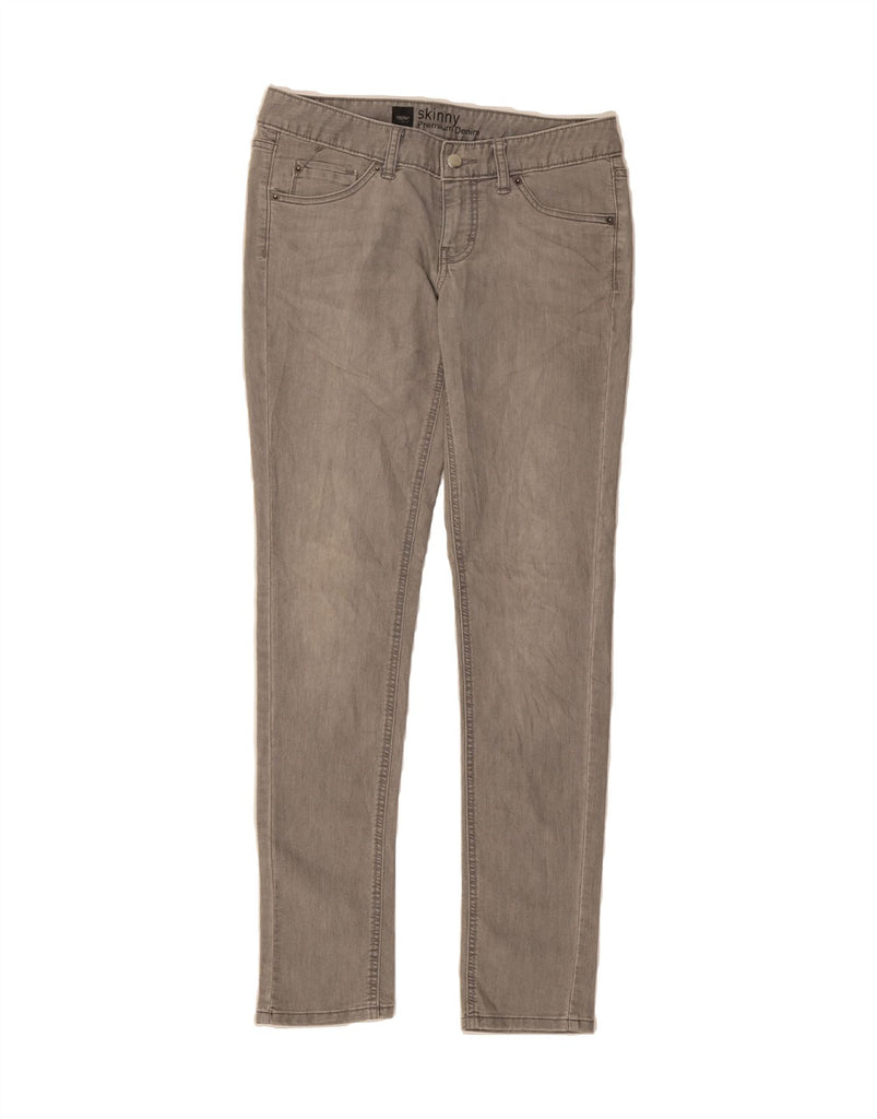 MOSSIMO Womens Skinny Jeans US 4 Small W32 L31 Grey Cotton Vintage Mossimo and Second-Hand Mossimo from Messina Hembry 