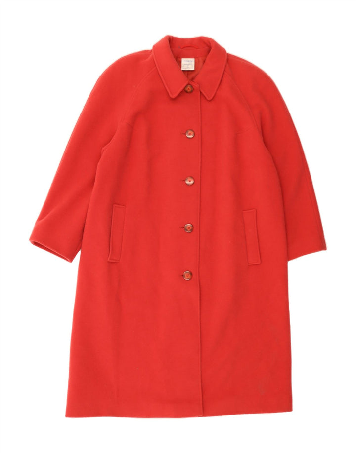 EASTEX Womens Overcoat UK 18 XL Red New Wool Vintage Eastex and Second-Hand Eastex from Messina Hembry 