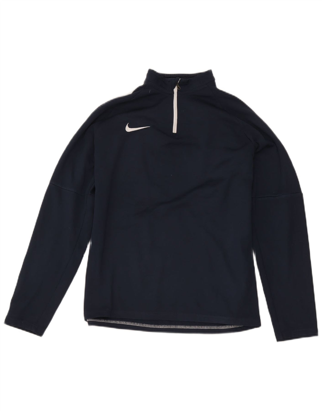 Nike Boys Dri Fit Pullover Tracksuit Top 13-14 Years XL Navy Blue