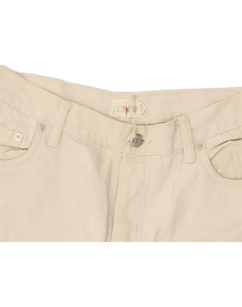 J. CREW Mens Tapered Casual Trousers W33 L34 Beige Cotton | Vintage J. Crew | Thrift | Second-Hand J. Crew | Used Clothing | Messina Hembry 