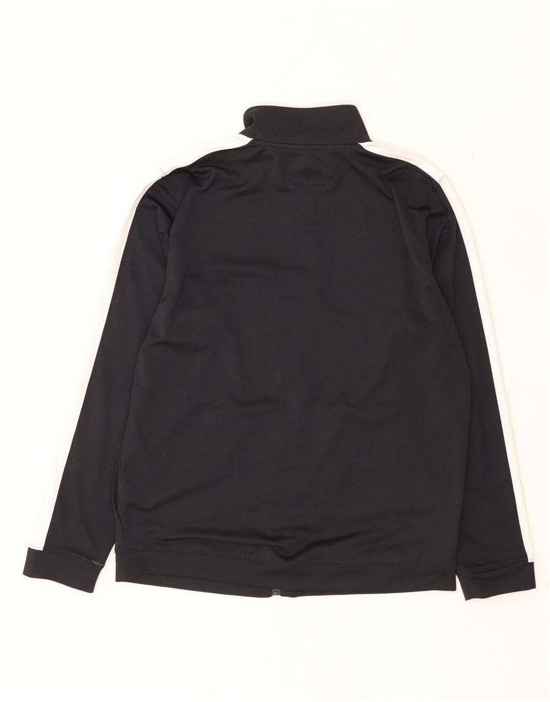 Under Armour Mens Tracksuit Top Jacket Large Black Colourblock Polyester