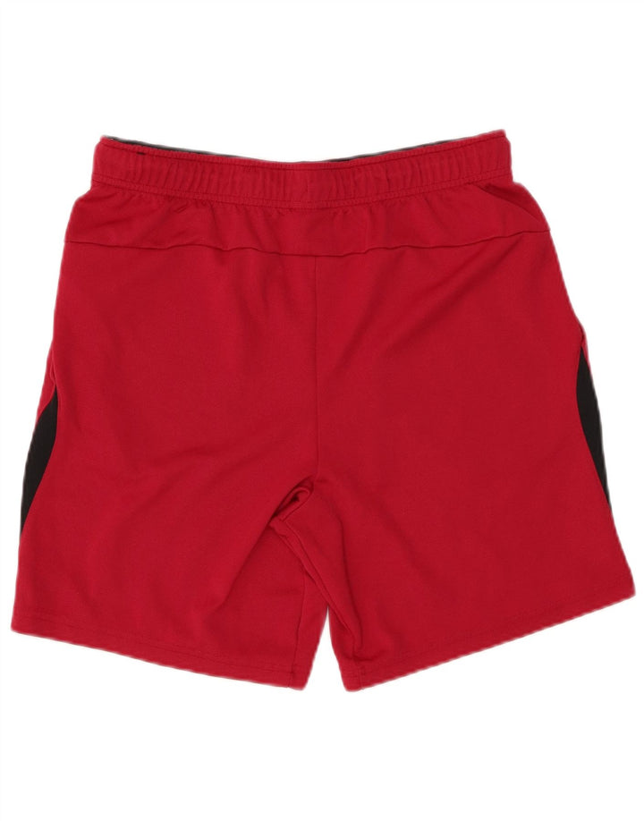 NIKE Mens Dri Fit Sport Shorts Medium  Maroon Colourblock Polyester