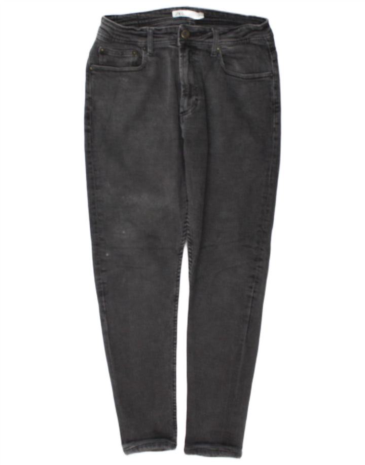 Zara Mens Tapered Jeans EU 42 Medium W32 L30 Grey