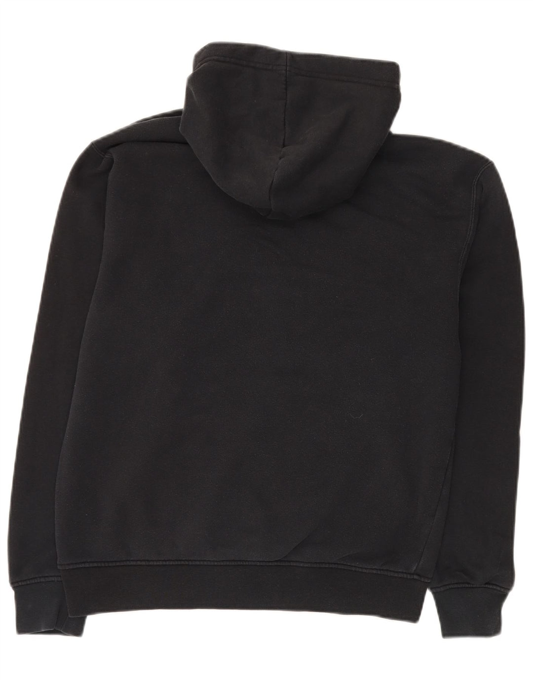 JORDAN Mens Hoodie Jumper Small Black Cotton