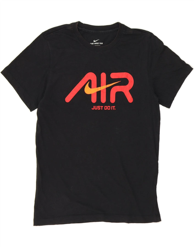 NIKE Mens Graphic T-Shirt Top Small Black Cotton Vintage Nike and Second-Hand Nike from Messina Hembry 