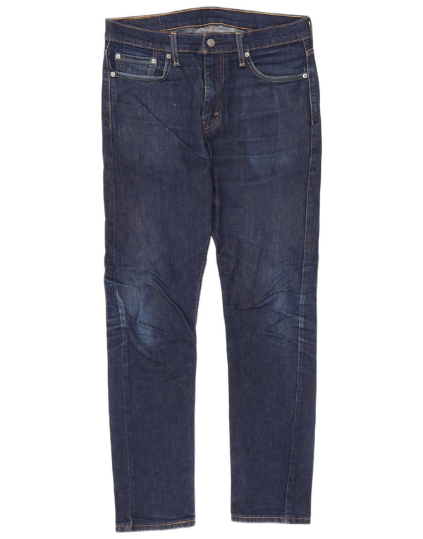 Levi's Mens 510 Skinny Jeans W33 L32 Blue Cotton