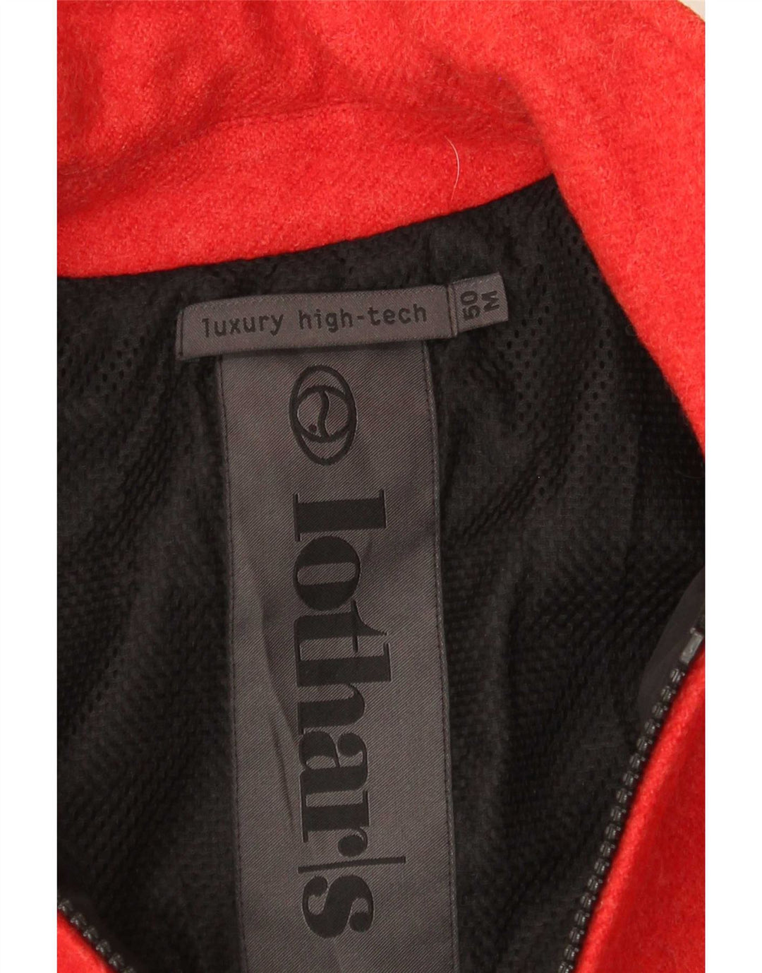 Lothars Mens Windbreaker Jacket EU 50 Medium Red Polyamide