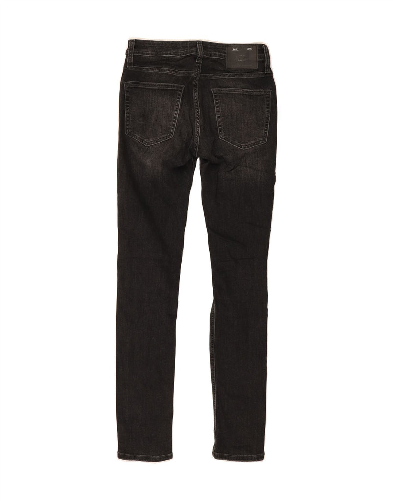 JACK & JONES Mens Distressed Skinny Jeans W29 L32 Black Cotton Vintage Jack & Jones and Second-Hand Jack & Jones from Messina Hembry 