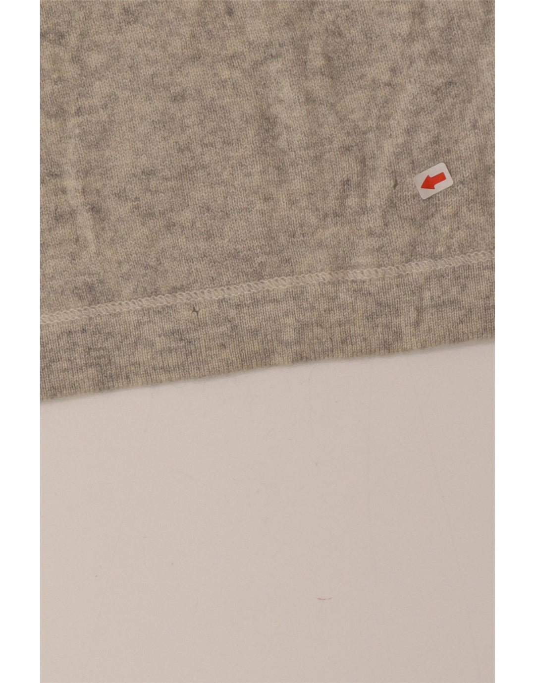 Brunello Cucinelli Womens V-Neck Jumper Sweater UK 14 Large Grey Cashmere