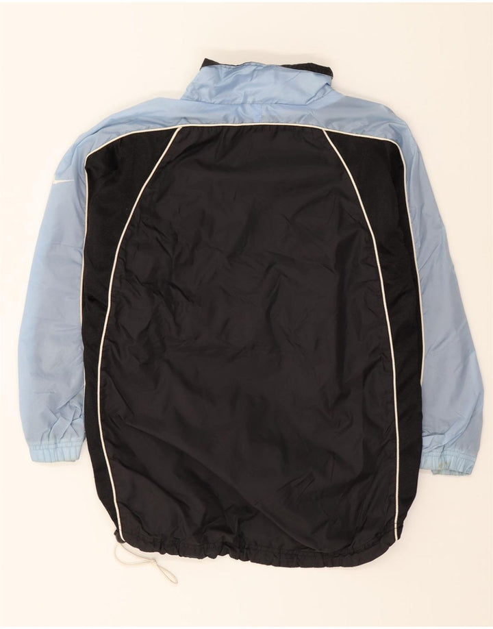 NBA Womens Pullover Tracksuit Top Jacket UK 10/12 Medium Black Colourblock Vintage NBA and Second-Hand NBA from Messina Hembry 
