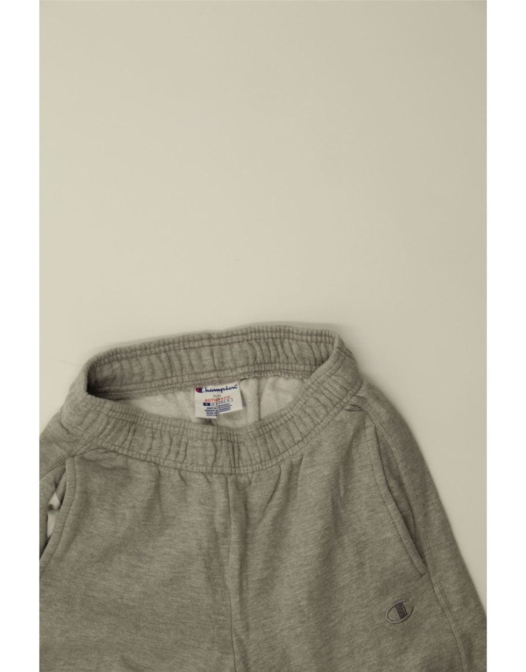 CHAMPION Mens Tracksuit Trousers Small Grey Cotton Vintage Champion and Second-Hand Champion from Messina Hembry 