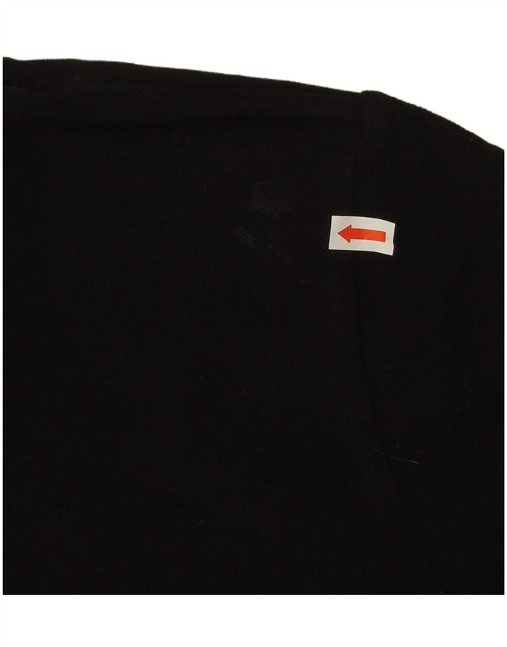 Just Cavalli Mens Graphic Polo Shirt Medium Black Cotton Skull