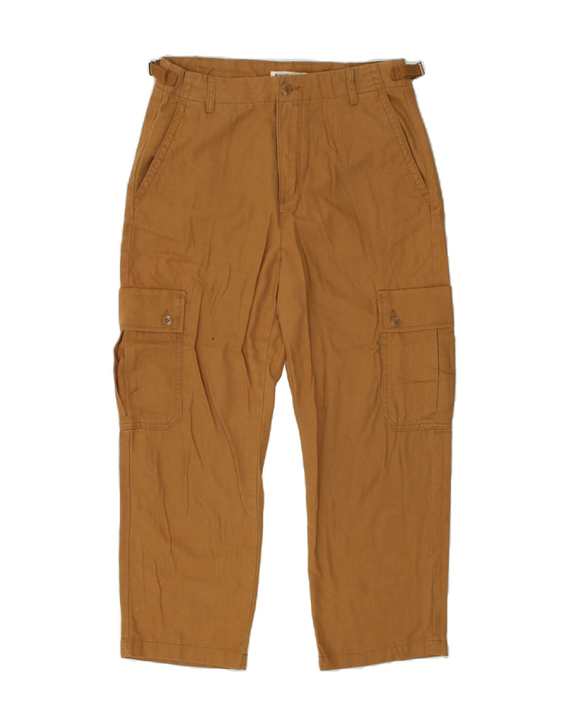 PULL & BEAR Womens Straight Cargo Trousers EU 40 Medium W30 L26 Brown | Vintage Pull & Bear | Thrift | Second-Hand Pull & Bear | Used Clothing | Messina Hembry 