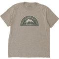 EDDIE BAUER Mens Graphic T-Shirt Top Medium Grey Cotton Vintage Eddie Bauer and Second-Hand Eddie Bauer from Messina Hembry 