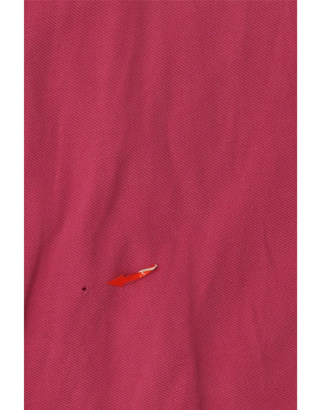 TOMMY HILFIGER Mens Polo Shirt Medium Pink Cotton