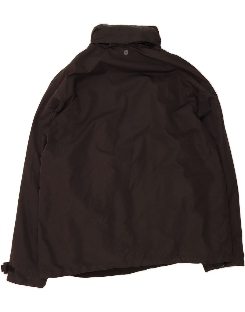 MOUNTAIN WAREHOUSE Mens Windbreaker Jacket UK 44 2XL Black Polyester Vintage Mountain Warehouse and Second-Hand Mountain Warehouse from Messina Hembry 