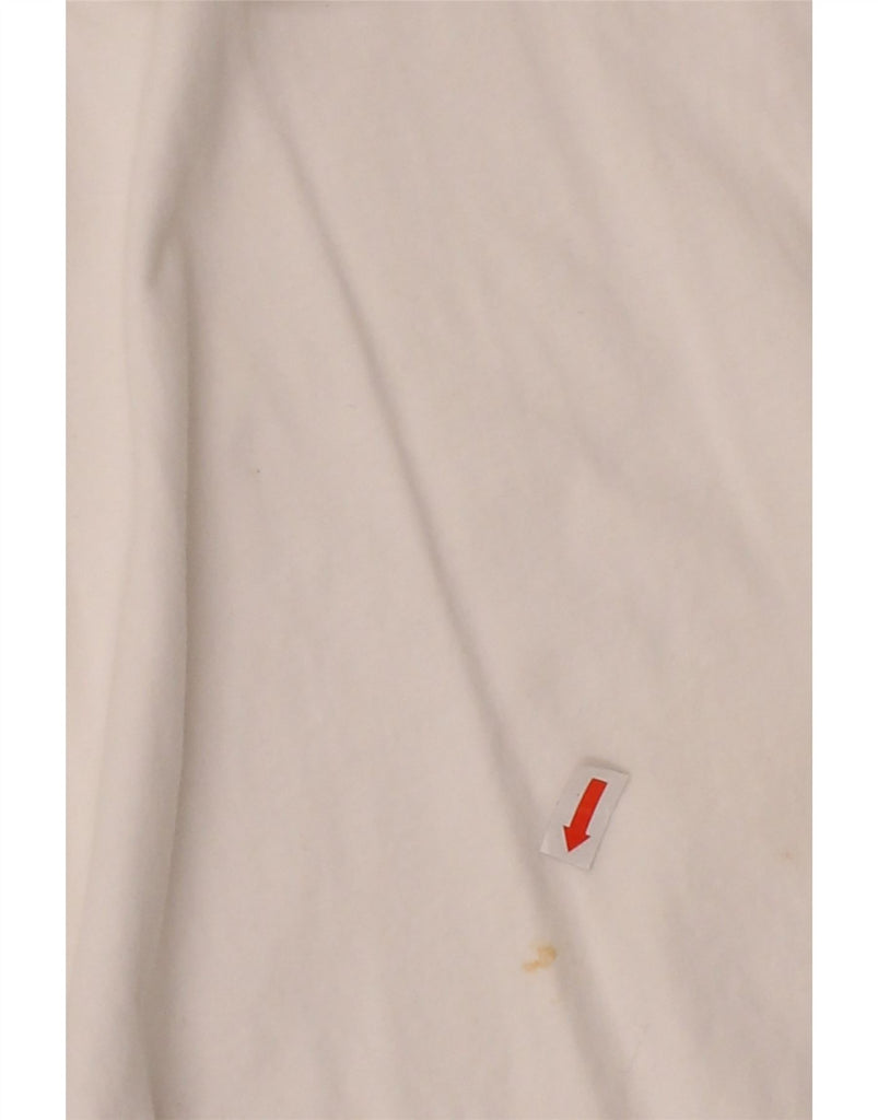 CHAMPION Girls Graphic Top Long Sleeve 7-8 Years Small White Cotton Vintage Champion and Second-Hand Champion from Messina Hembry 