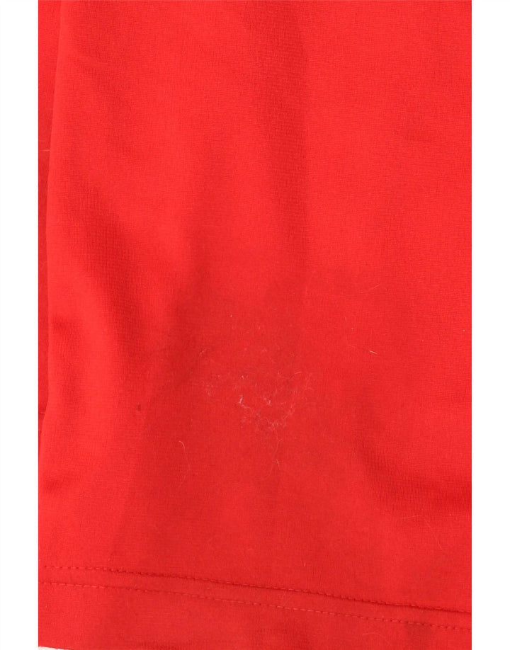 Champion Womens Tracksuit Trousers UK 8 Small Red Polyester
