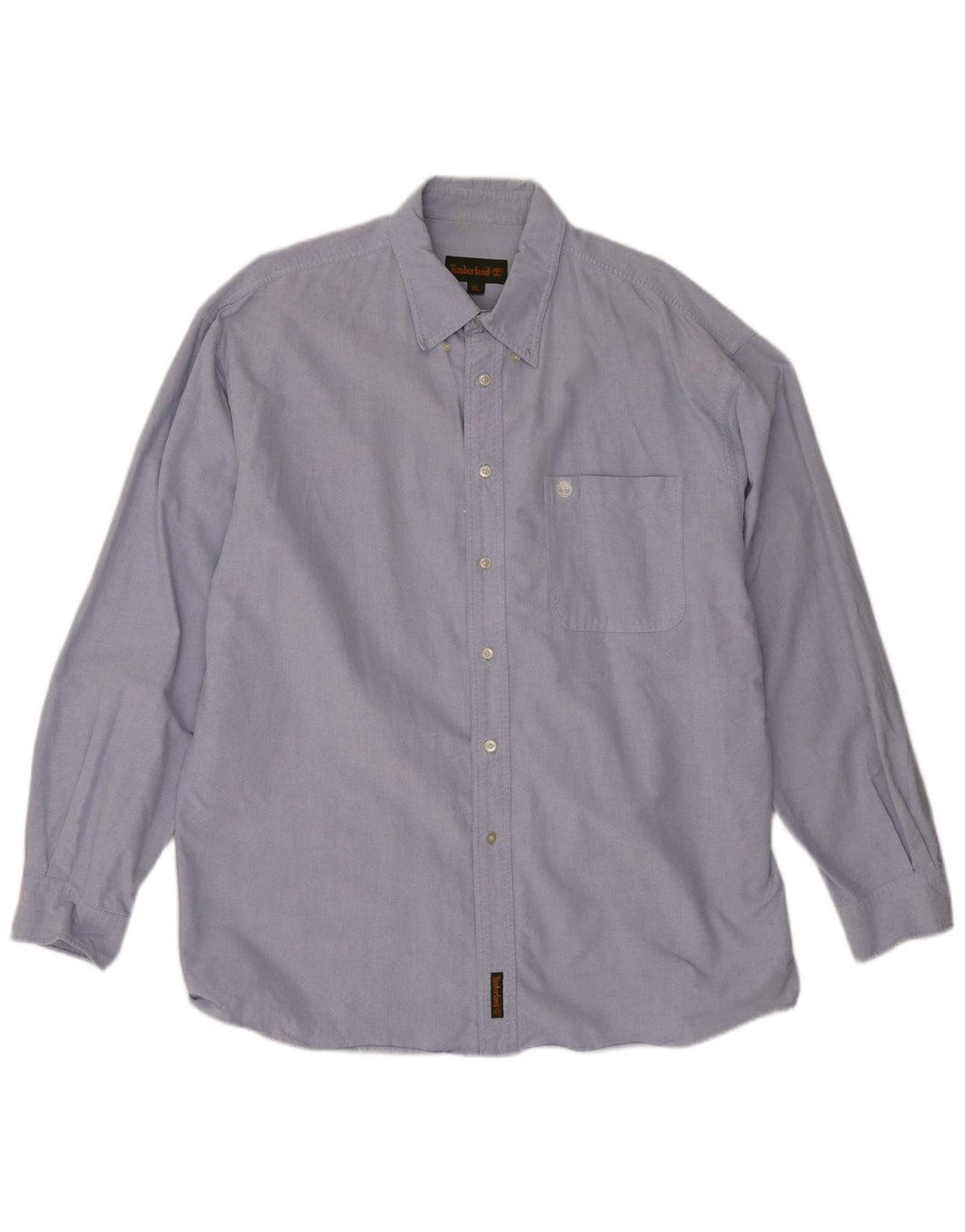 Timberland Mens Shirt XL Blue Cotton