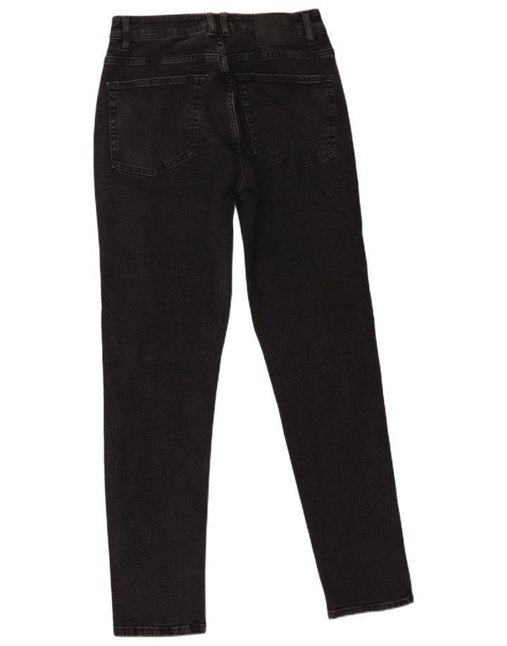Zara Mens Slim Jeans EU 40 Medium W31 L31 Black Cotton