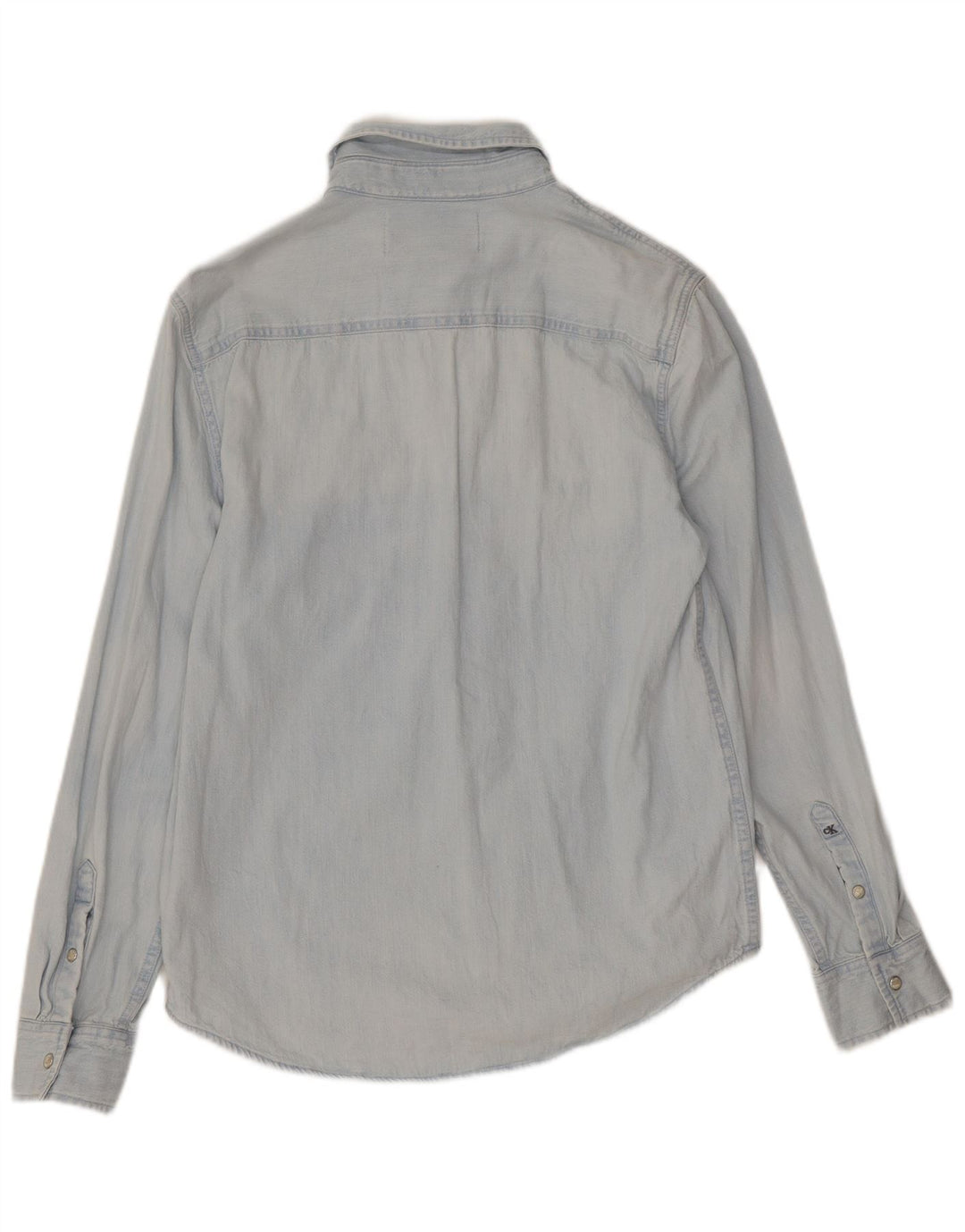 Calvin Klein Jeans Mens Denim Shirt Small Blue
