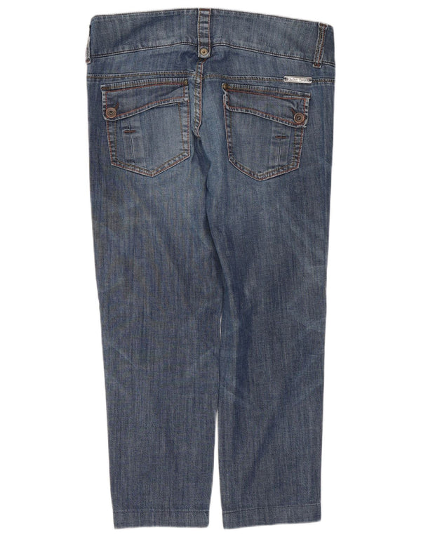 Marlboro Classics Womens Cropped Jeans W28 L24 Blue
