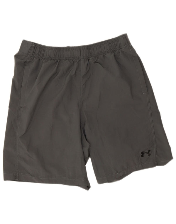 Under Armour Mens Graphic Sport Shorts Large Grey