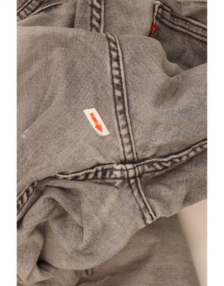 Levi's Mens 511 Slim Jeans W33 L32 Grey Cotton