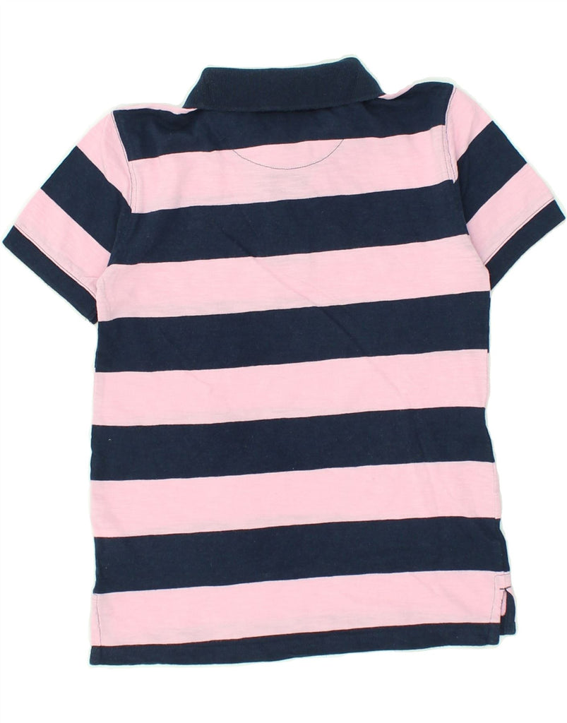 GAP Girls Polo Shirt 8-9 Years Medium Navy Blue Striped Cotton | Vintage Gap | Thrift | Second-Hand Gap | Used Clothing | Messina Hembry 