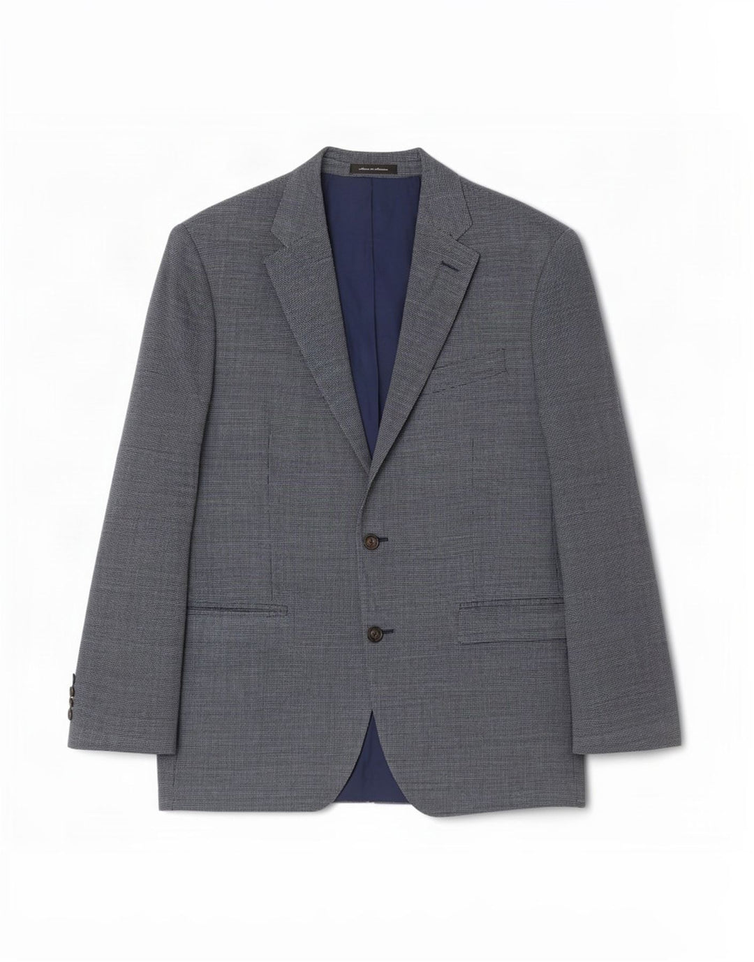 Ralph Lauren Mens Regular Fit 2 Button Blazer Jacket UK 40 Large Blue Silk